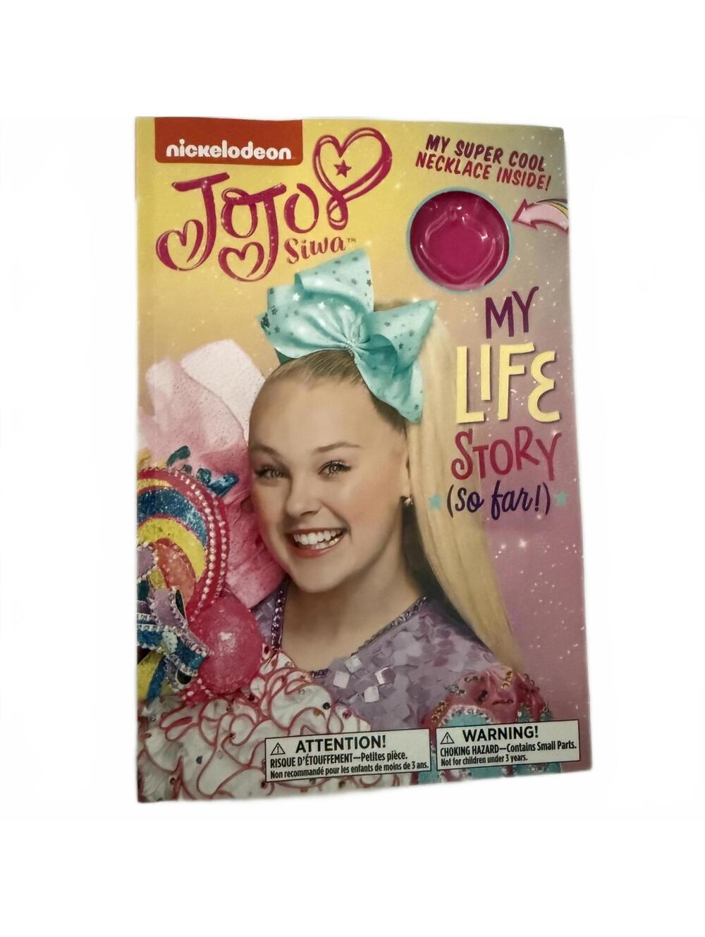JoJo Siwa My Life Story So Far! no necklace Book